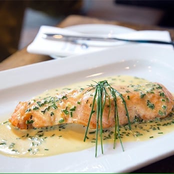 Aqua - Fab salmon with apple ! - Seafood Near Me - Dublin, D