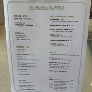 Cortado Coffee - Coffee & Tea Near Me - Garden Grove, California