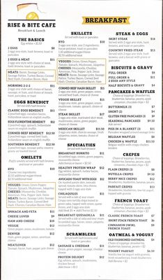 Menu photo 6 Rise & Bite Cafe Naperville, IL