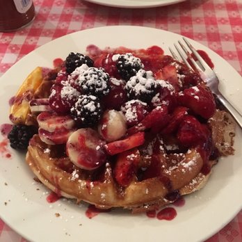Tooloulous - Jordan's jamboree waffle - so bomb! - Cajun/Creole Near Me - Banff, Alberta Tooloulous - Jordan's jamboree waffle - so bomb! - Cajun/Creole Near Me - Banff, Alberta