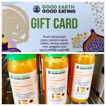 Good Earth Good Eating - two bottles of juice - Organic Stores Near Me - Cincinnati, Ohio Good Earth Good Eating - two bottles of juice - Organic Stores Near Me - Cincinnati, Ohio