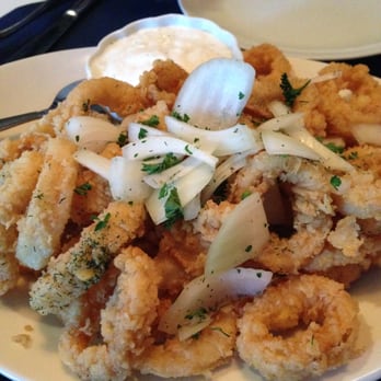Paros On Main - Tender Delicious Calamari appetizer - Greek Near Me - Airdrie, Alberta