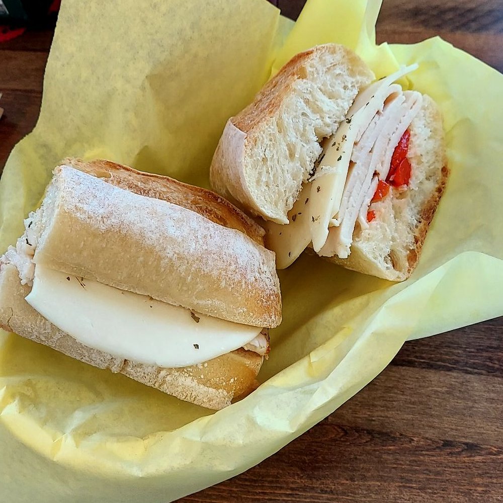 O Happy Bread - I'm having a turkey sandwich with a ice tea. Everything here is great and fresh. - Bakeries Near Me - Pahrump, Nevada O Happy Bread - I'm having a turkey sandwich with a ice tea. Everything here is great and fresh. - Bakeries Near Me - Pahrump, Nevada