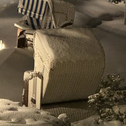 Hotel Strandhotel - .... seltene Schneeimpressionen ...