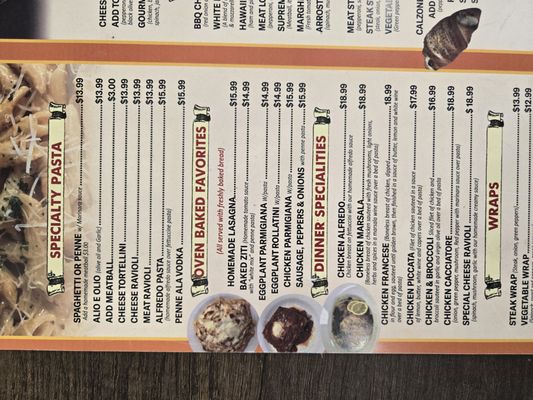 Menu photo 5 19 Italian Bistro Virginia Beach, VA Menu photo 5 19 Italian Bistro Virginia Beach, VA