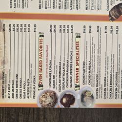 19 Italian Bistro - Menu 6.25