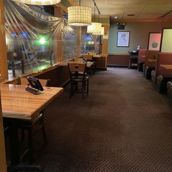 Applebee's Grill + Bar - Further look into the table swaps and brand new 2-seater area that is enclosed to aid guest health and maintain proper Covid-19 safety! - Sports Bars Near Me - Lancaster, Pennsylvania