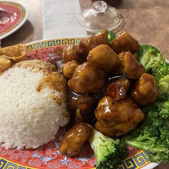 Rice Bowl - General's Chicken - Single - Chinese Near Me - Omaha, Nebraska