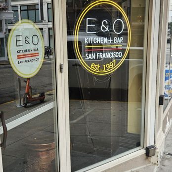 E&O Kitchen and Bar - Outside at main entrance - Asian Fusion Near Me - San Francisco, California