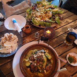 Tajine for 2 & Bastilla & Beldi Cheese (we'd already dug into that one!) ;P Tajine for 2 & Bastilla & Beldi Cheese (we'd already dug into that one!) ;P