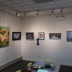 Exhibit of paintings by local artists.