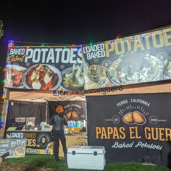 Papas El Guero - The papas stand the Christmas Tree place! - Food Stands Near Me - Perris, California