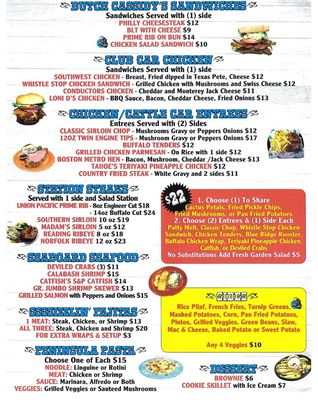 Menu photo 2 Boxcar Grille Statesville, NC