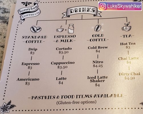 Menu photo 5 Honeybee Coffee Sevierville, TN