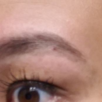 Glimpse LASH - AFTER: Horrible brow wax and tint. Over grown hairs not waxed and just tinted over. Not straight and all over the place. - Eyelash Service Near Me - Middleton, Wisconsin Glimpse LASH - AFTER: Horrible brow wax and tint. Over grown hairs not waxed and just tinted over. Not straight and all over the place. - Eyelash Service Near Me - Middleton, Wisconsin