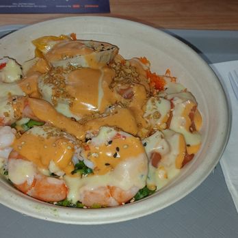 Poke Fan - Salmon Oasis Bowl - Poke Near Me - Brooklyn, New York Poke Fan - Salmon Oasis Bowl - Poke Near Me - Brooklyn, New York