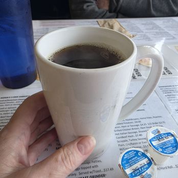 Norm's Diner - Big cup of coffee - Diners Near Me - Groton, Connecticut