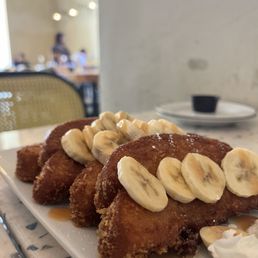 Toffee Banana French Toast