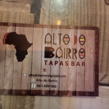 Alto do Bairro - Their business card - Tapas Bars Near Me - Lisbon, 11
