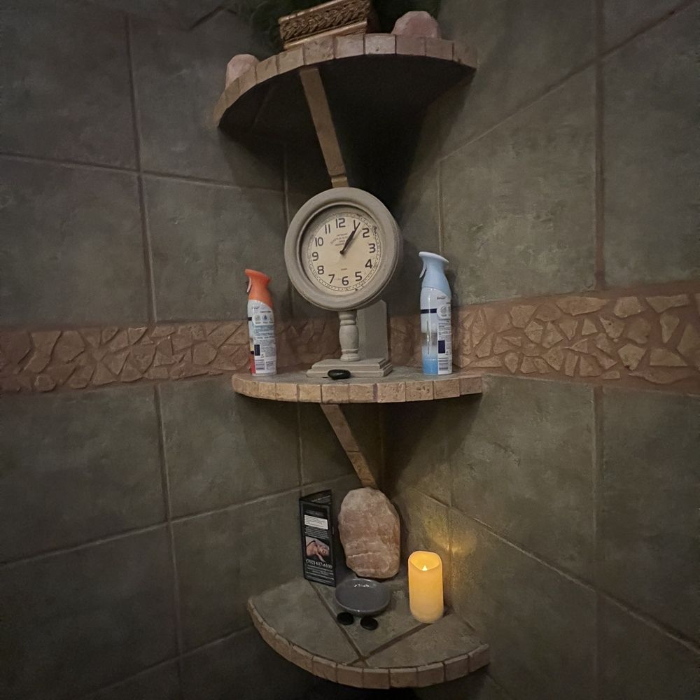 Private massage room decor Private massage room decor