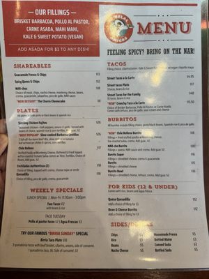 Menu photo 5 El Halal Amigos San Jose, CA