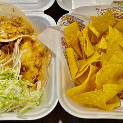 Abelardo's Mexican Restaurant - Beef Soft Tacos (TACO TUESDAY 5/$5), Nachos w/queso dip (BEST EVER!!)