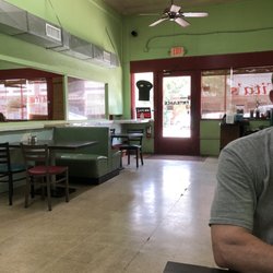 Tita's Mexican Restaurant - Restaurant has two sections with tables and booths. A/c very cool.