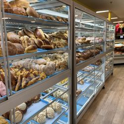 Lara's Bakery - Bakery case.