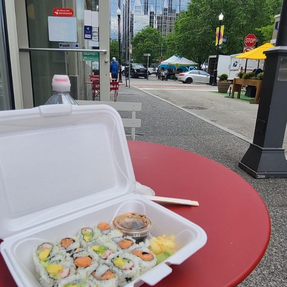 No. 1 Sushi Sushi - California roll and salmon roll - Sushi Bars Near Me - Pittsburgh, Pennsylvania No. 1 Sushi Sushi - California roll and salmon roll - Sushi Bars Near Me - Pittsburgh, Pennsylvania