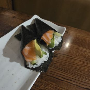 Sake 2 Me Sushi - Salmon hand rolls - Japanese Near Me - Tustin, California Sake 2 Me Sushi - Salmon hand rolls - Japanese Near Me - Tustin, California