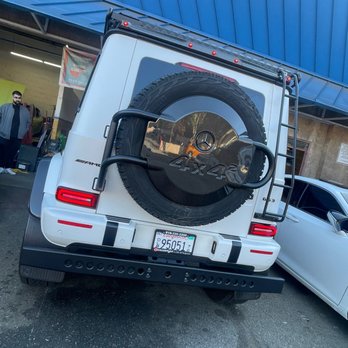 All Model Auto Repair - 4x4 G wagon in for a smog check - Auto Repair Near Me - Glendale, California All Model Auto Repair - 4x4 G wagon in for a smog check - Auto Repair Near Me - Glendale, California