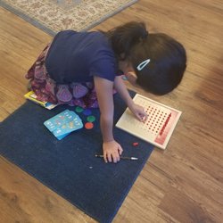 Pear Tree Community School - Multiplication, montessori style.