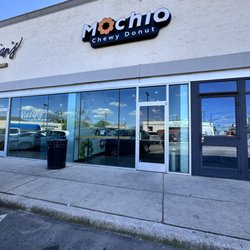 Mochio Mochi Donut - Outside of shop