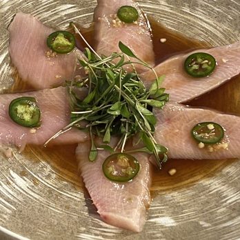 Oao - Sushi Bar & Grill at Wailea - Hamachi Carpaccio - Sushi Bars Near Me - Kihei, Hawaii