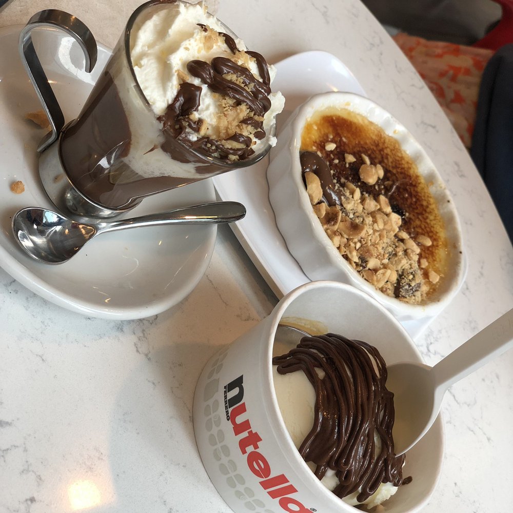 Nutella Cafe - Gourmet espresso, creme brûlée, gelato adffogato - Desserts Near Me - Chicago, Illinois