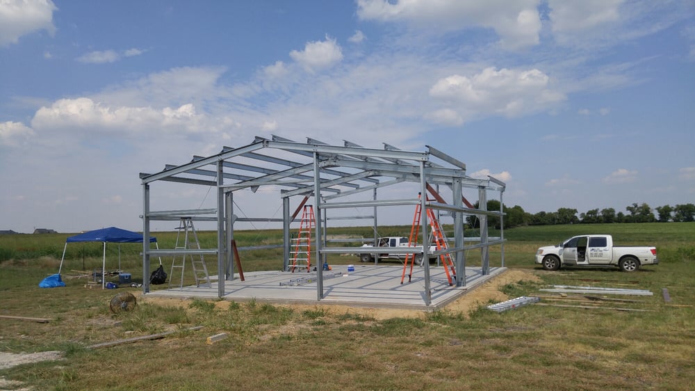 Slide of Blue Rhyno Construction