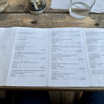 Grey Tiger - More menu! - Cocktail Bars Near Me - Toronto, Ontario