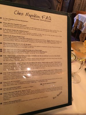 Menu photo 4 Chez Napoleon New York, NY Menu photo 4 Chez Napoleon New York, NY