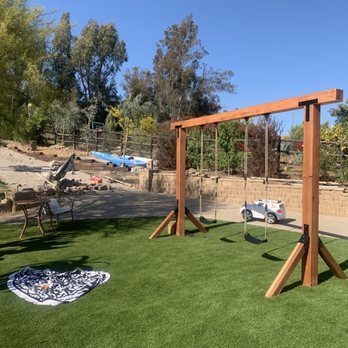 Cali Turf & Greens - Swing area - Artificial Turf Near Me