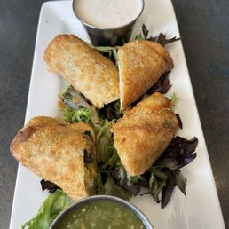 Southwest Chicken Egg Rolls