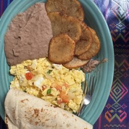 Egg a La Mexicana Plate