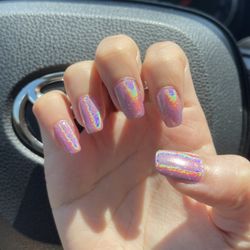 Chrome nails