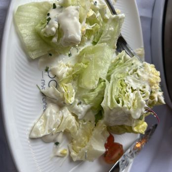 Palma Ristorante - Partially eaten, delicious, wedge salad. - Steakhouses Near Me - Burbank, California Palma Ristorante - Partially eaten, delicious, wedge salad. - Steakhouses Near Me - Burbank, California