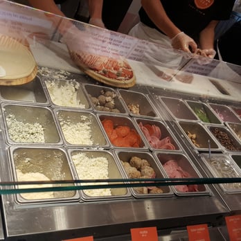 Blaze Pizza - You can see toppings - Salad Near Me - Des Moines, Iowa