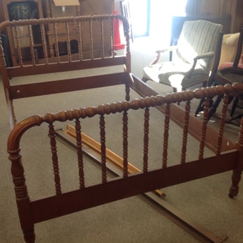 Heirloom Consignment - Maine maple spool bed - Antiques Near Me - South Portland, Maine