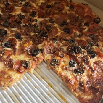 Michael's Pizzeria - Large pizza doesn't look large, but it packs a lot. - Pizza Near Me - Jacksontown, Ohio Michael's Pizzeria - Large pizza doesn't look large, but it packs a lot. - Pizza Near Me - Jacksontown, Ohio