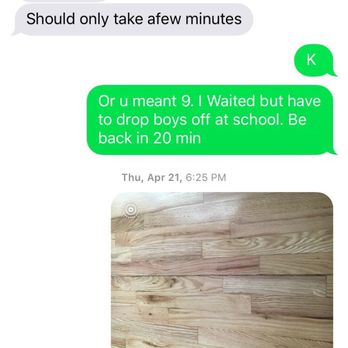 Mr Hardwood - Never on time. Always had to ask when they were coming. I showed him the picture of the crack and no response back to fix it. - Flooring Near Me