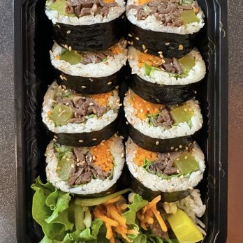 K-Towne Kitchen - Beef Bulgogi Kim Bop - Korean Near Me - Mount Laurel, New Jersey