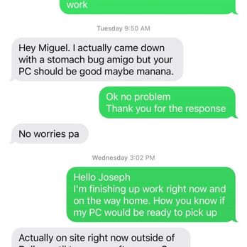 PC Fix TX - Start of conversation with this number (1) - IT Services & Computer Repair Near Me - Schertz, Texas