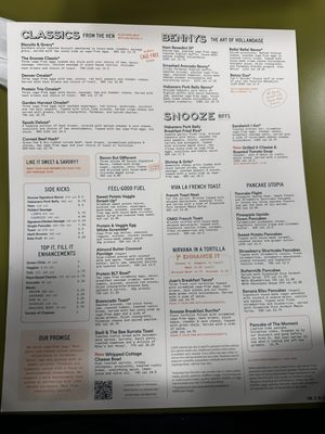 Menu photo 1 Snooze, an A.M. Eatery Las Vegas, NV